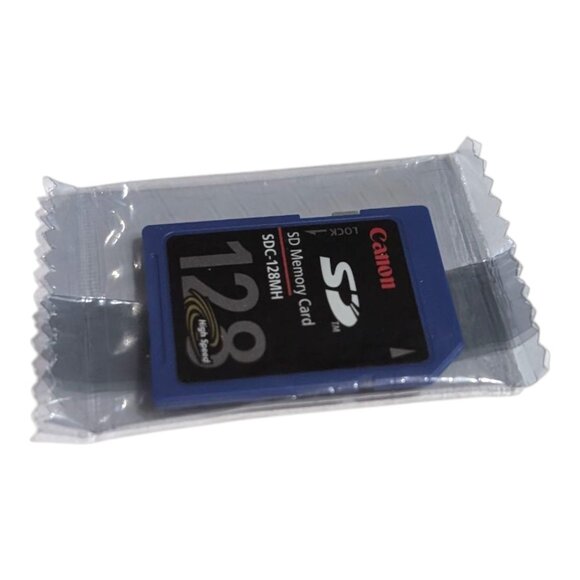 Canon 128MB High Speed SD Memory Card Genuine NEW Sealed SDC-128MH - Picture 3 of 6